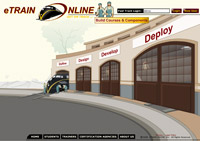 eTRAIN Online Website