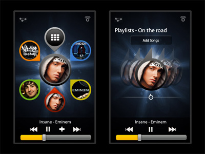 Example of mobile app