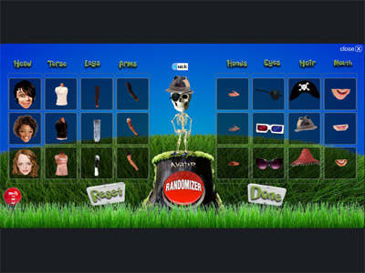 Example of avatar builder