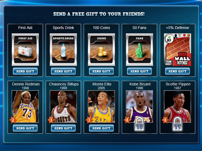 Example of recruiting new players