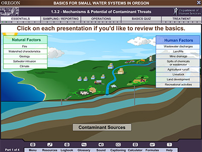 Example of custom interaction