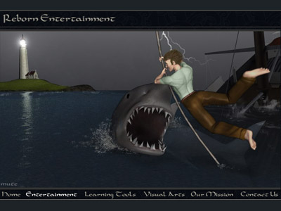 Example of Reborn's Entertainment page